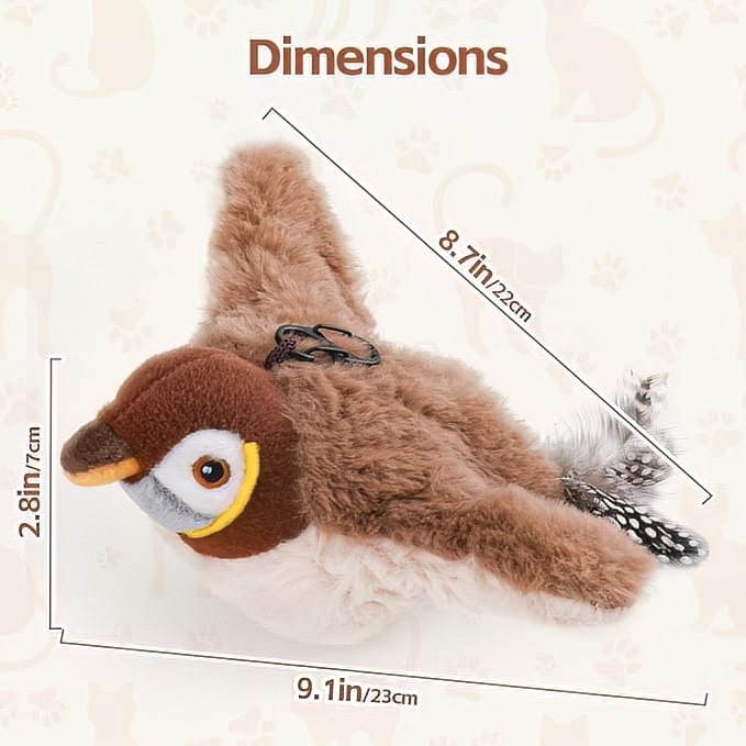 BirdyFlap™ Interaktives Katzenspielzeug